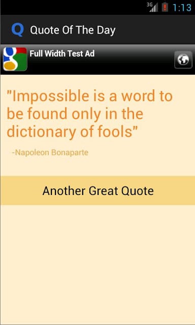 Quote of The Day App截图1