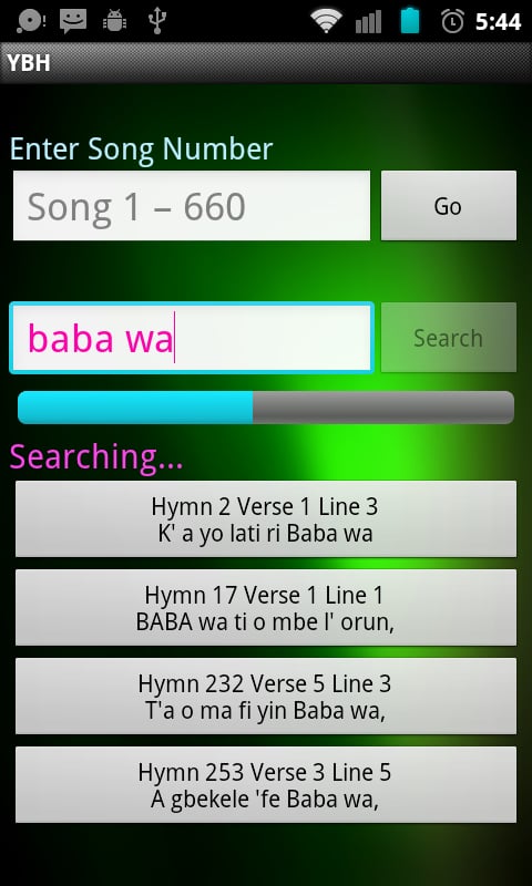 Yoruba Baptist Hymns截图3