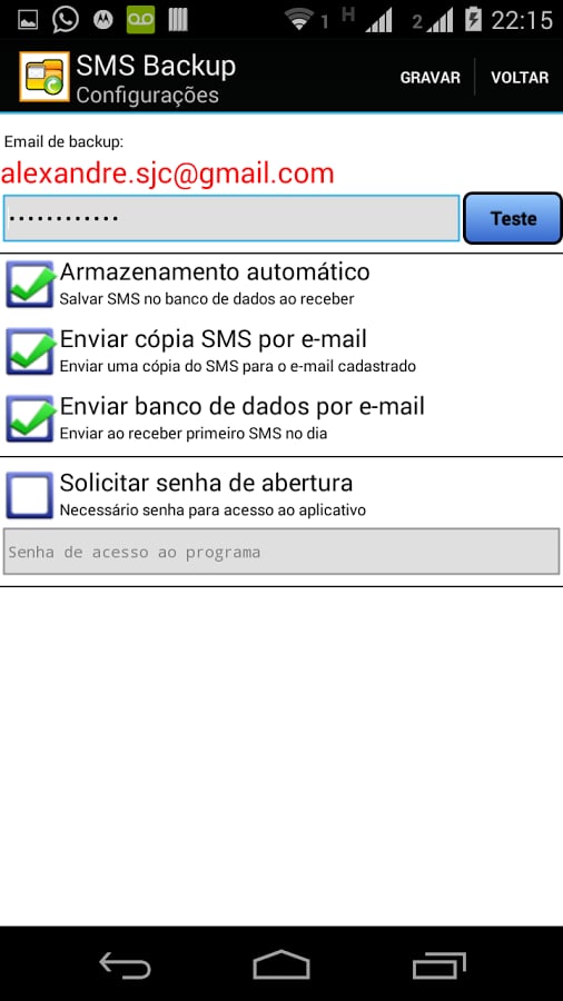 Backup Restore SMS Gmail...截图6