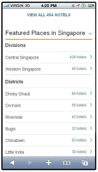 Search Hotels in Singapore截图4