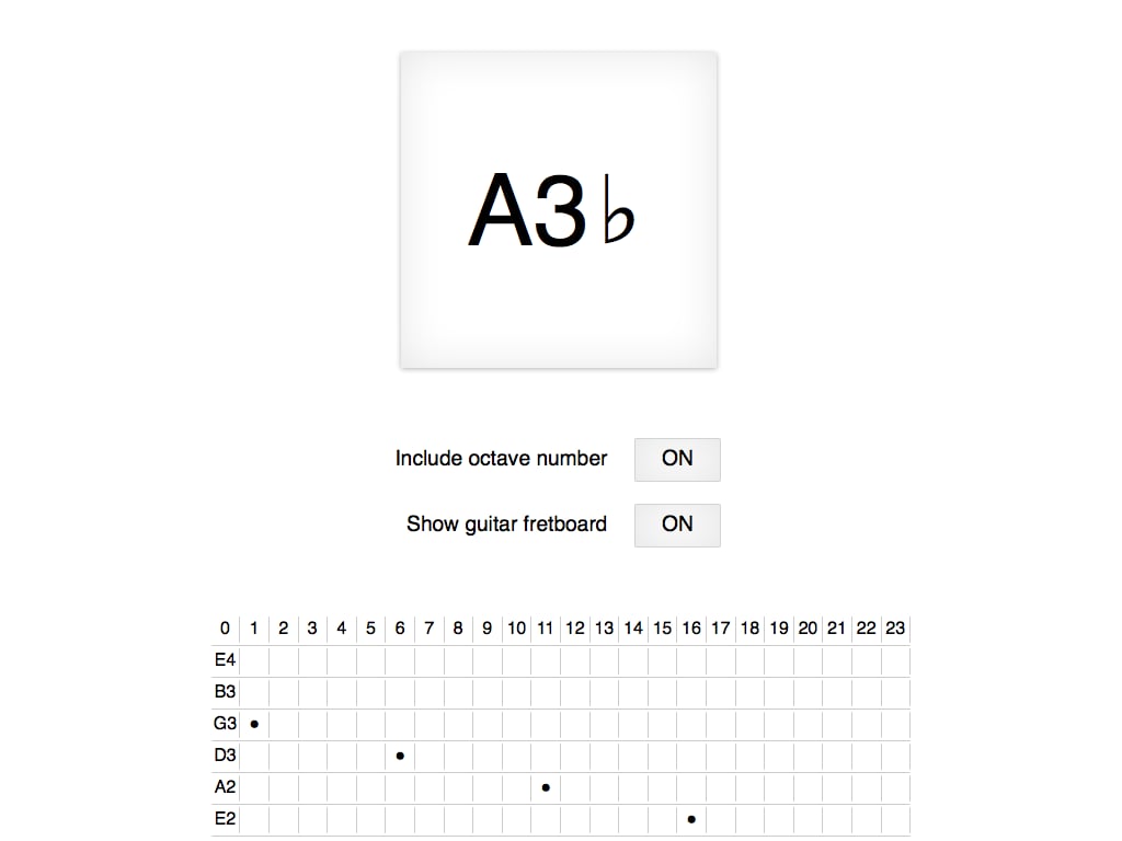 Pick a note截图1