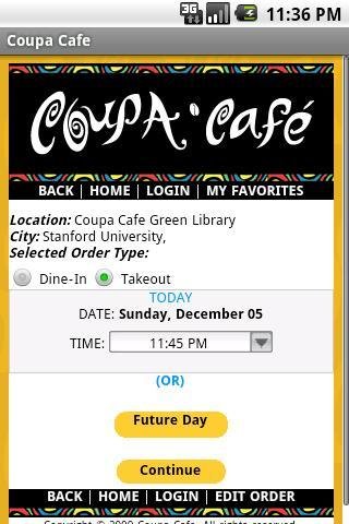 Coupa Cafe App截图1