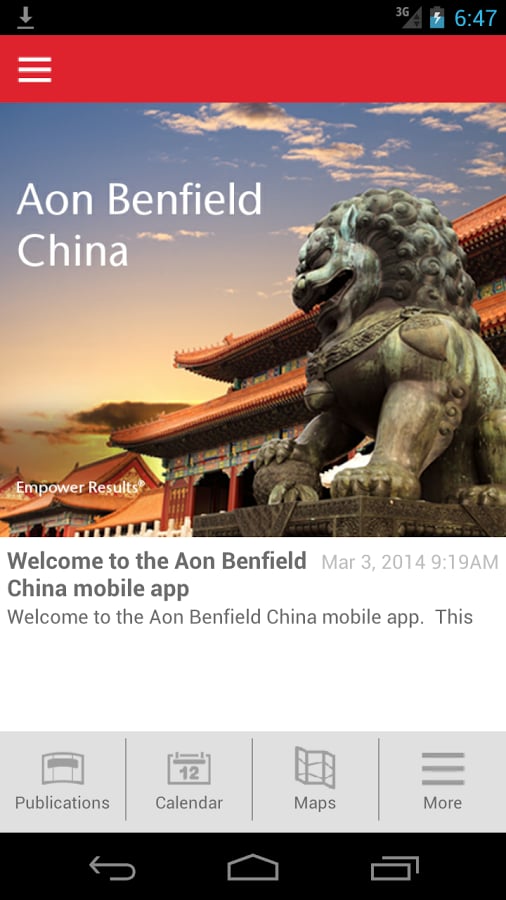 Aon Benfield China截图2