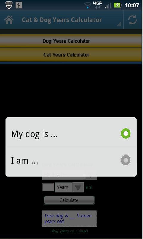 Pet Years Calculator截图3