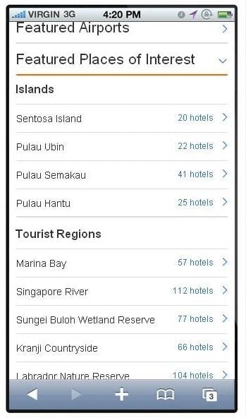 Search Hotels in Singapore截图3