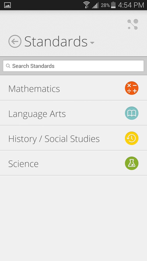 Tennessee Academic Standards截图6