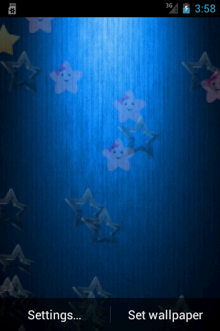 Shooting Stars Live Wall...截图4