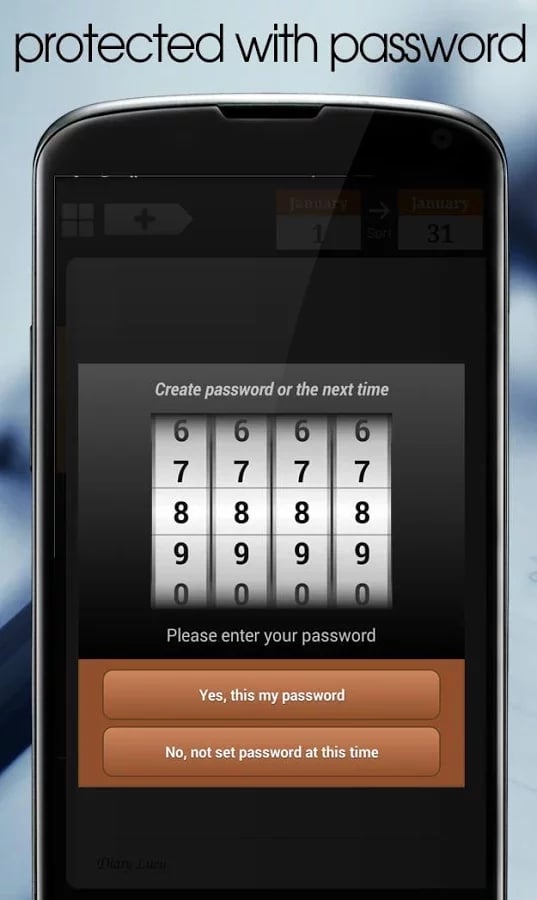 Private Diary with Passw...截图2