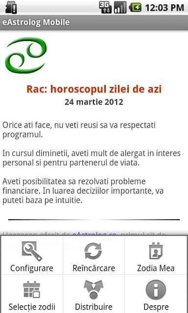 eAstrolog Mobile - Horoscop截图5