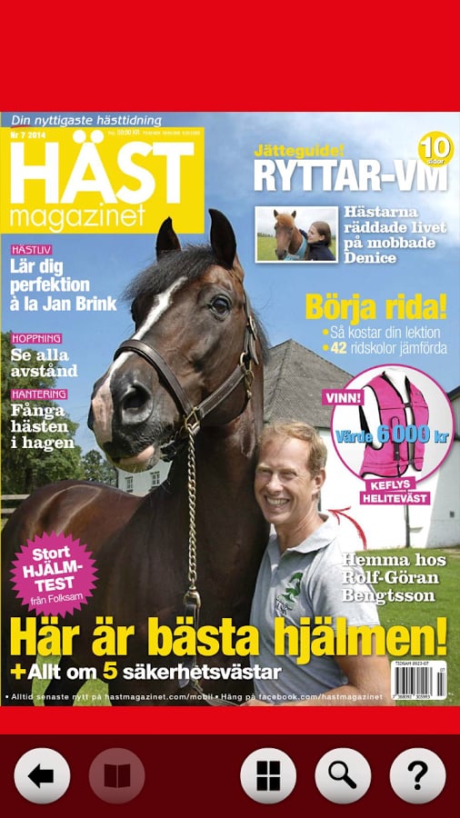 H&auml;stmagazinet e-tidning截图4