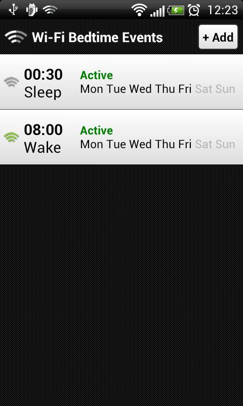 Wi-Fi Bedtime截图1