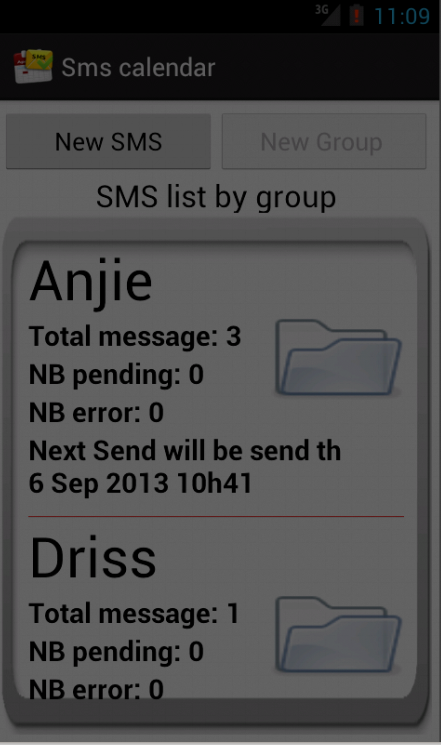 SMS SCHEDULER (no Ads)截图4