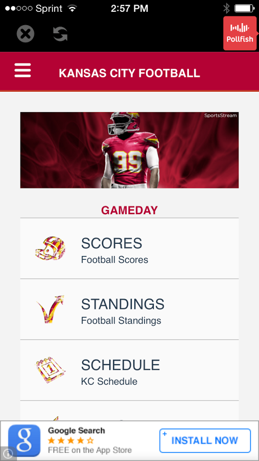 Kansas City Football STREAM截图3