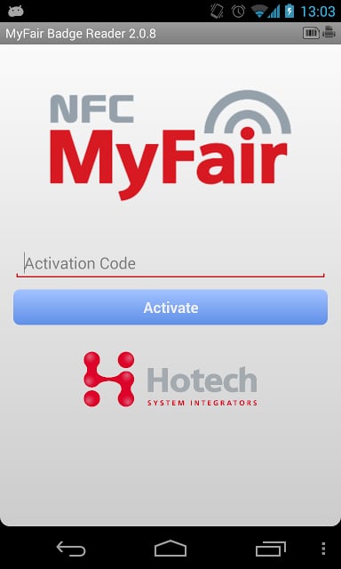 NFC MyFair Badge Reader截图4