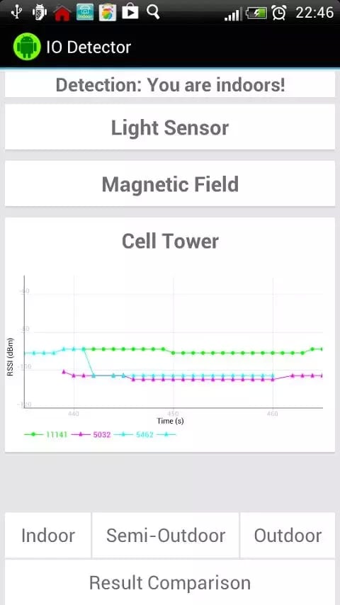 Indoor/outdoor detection截图1