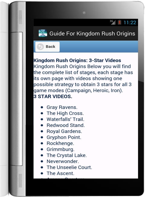 Guide For Kingdom Rush O...截图1