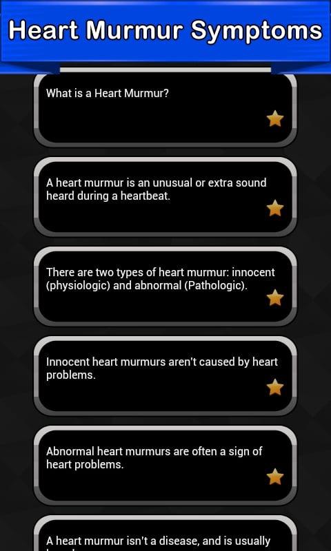 Heart Murmur Symptoms截图1