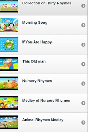 [Free] Nursery Ryhmes Kids VDO截图4