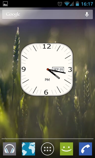 Analog Clock Widget - UCCW截图2