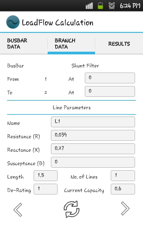 Power Flow Calculation截图6