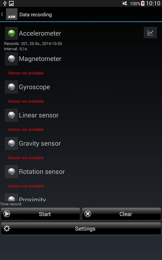 Advanced Sensor Recorder截图10