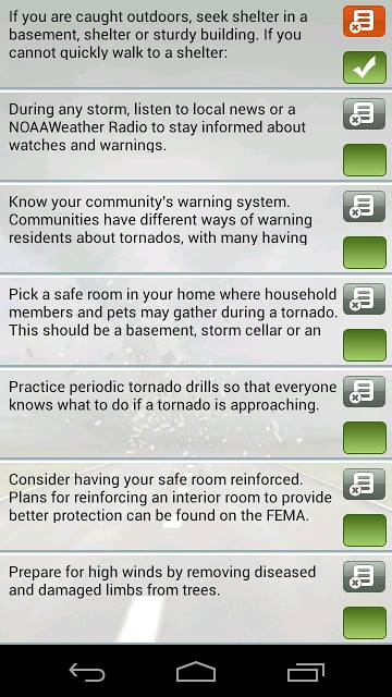 Tornado-Checklist截图1