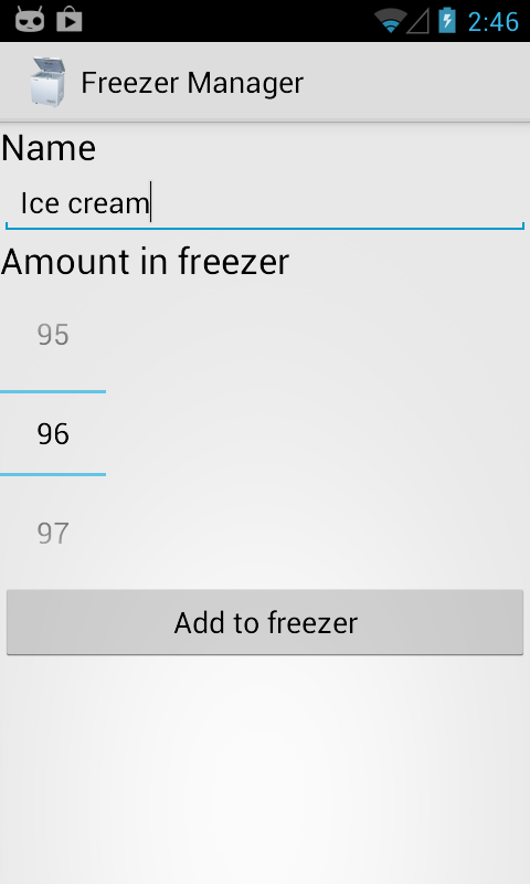 Freezer Manager截图2