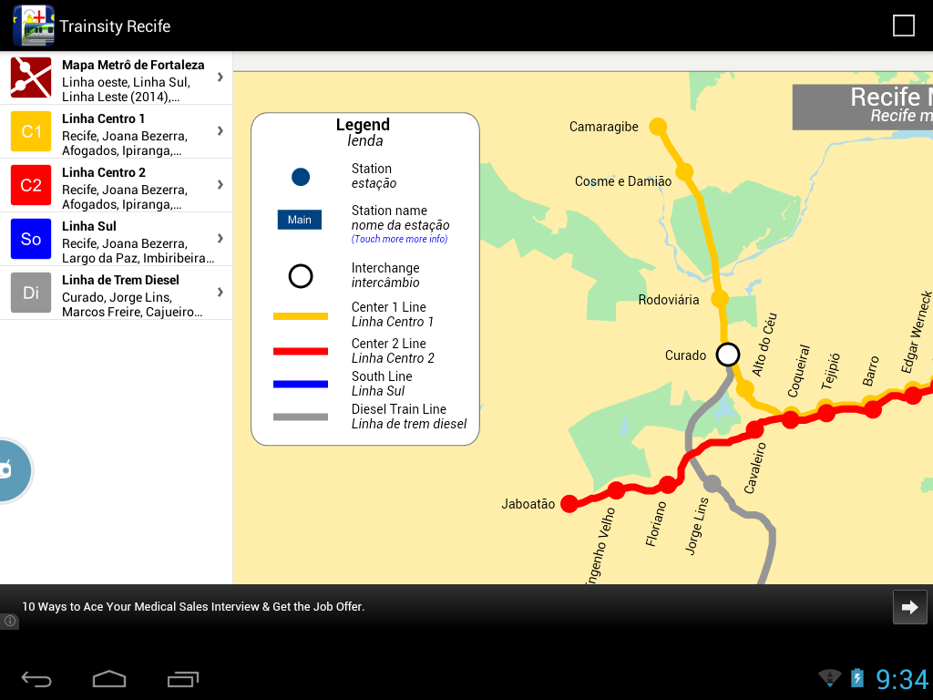 Trainsity Recife Metro截图1