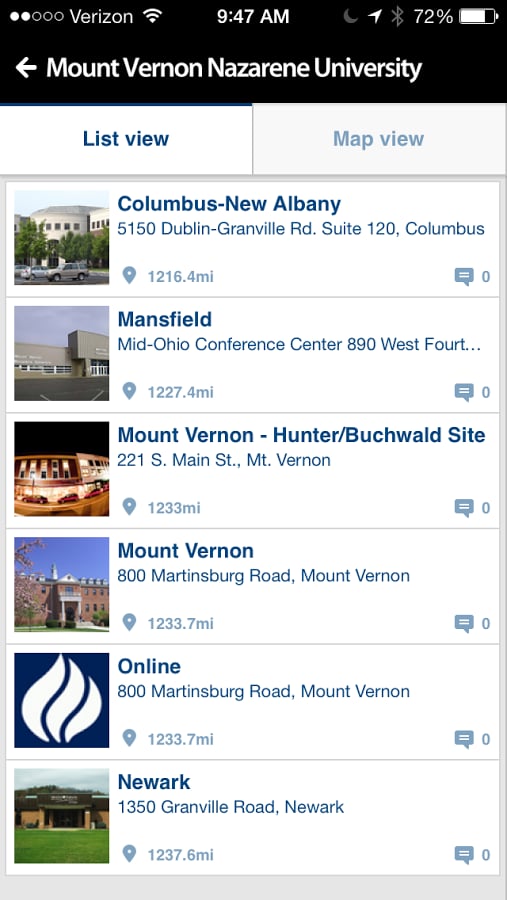 Mt. Vernon Nazarene Univ...截图2