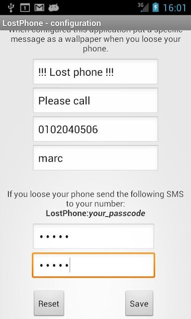 LostPhone Warner截图2