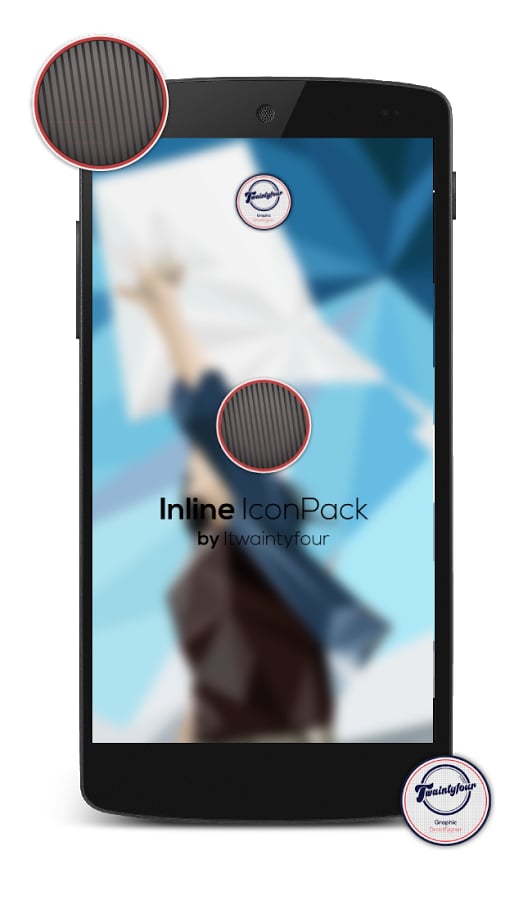 Inline IconPack (Free)截图1