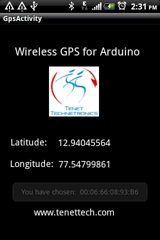 Wireless Gps for Arduino截图2