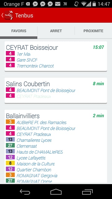 Horaire Bus Tram Clermont-Fd截图6