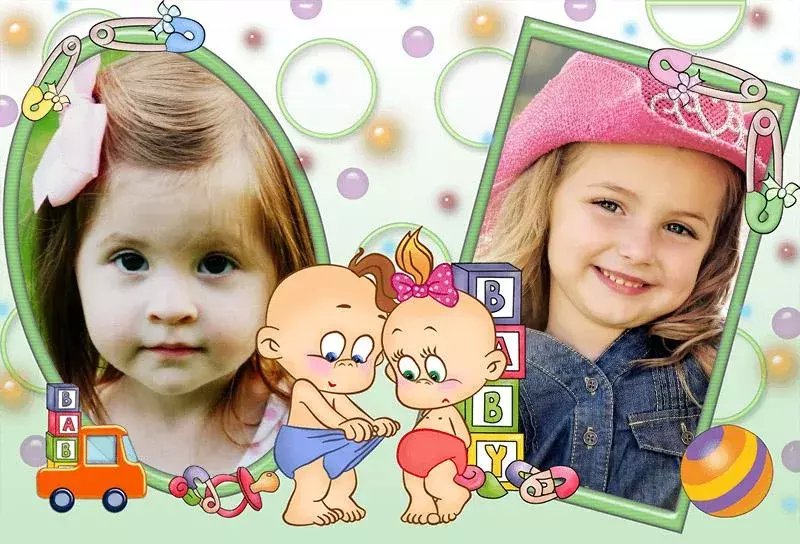 Baby Photo Frames Collage截图1