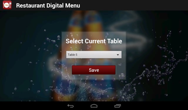 Restaurant Digital Menu截图2