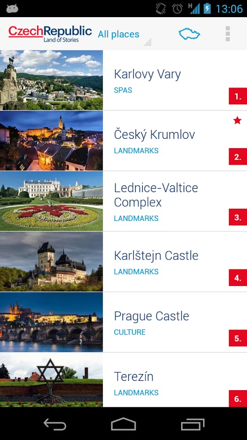 TOP100 Czech Republic's sights截图3