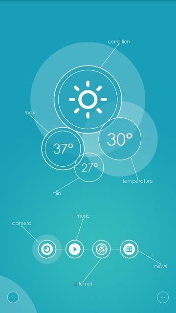 UCCW CIRCLE WIDGET截图1