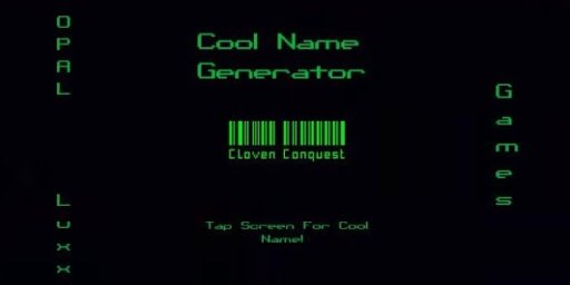 Random Cool Name Generator截图4