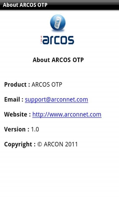 ARCOS OTP截图2