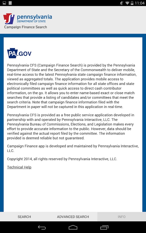 Pennsylvania CFS截图3