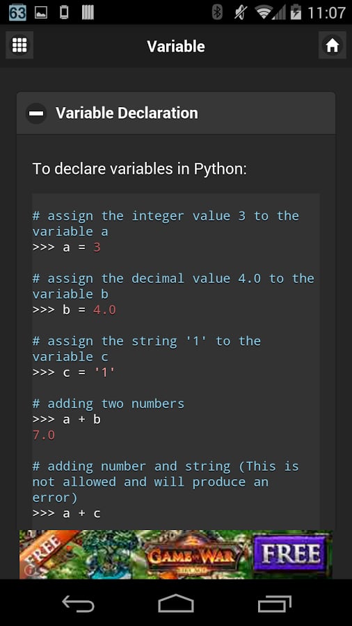 Python Guide截图6