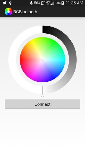 Servo RGB Bluetooth Demo截图3