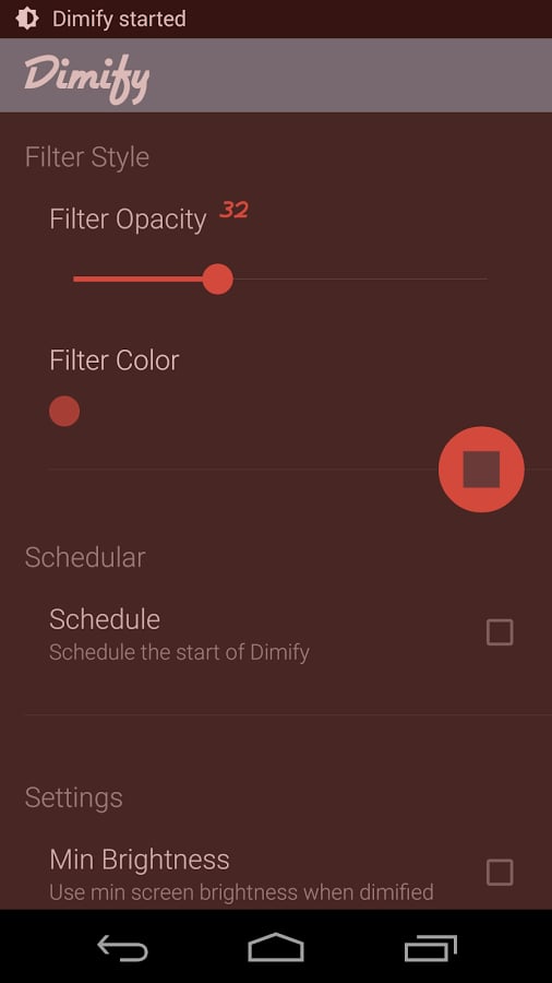 Dimify - Screen Filter截图3