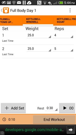 Kettlebell Workout截图3