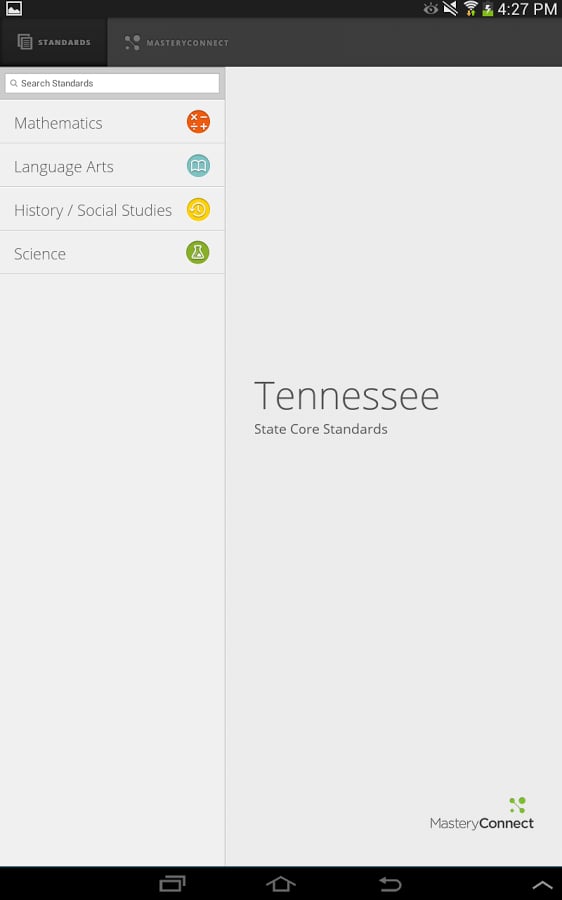 Tennessee Academic Standards截图1