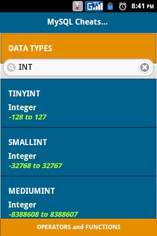 MySQL Cheatsheet截图9