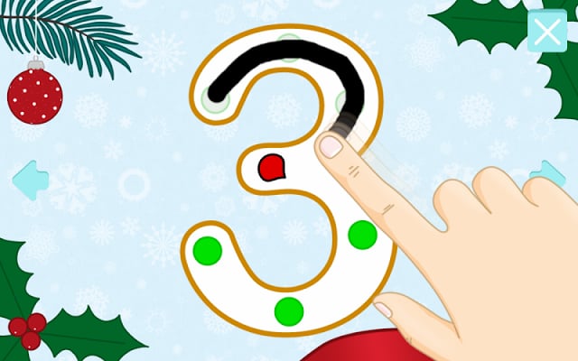 123 Numbers: Christmas Games截图1