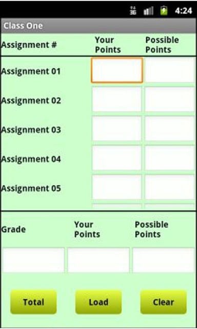 A+ Grade Calculator截图1