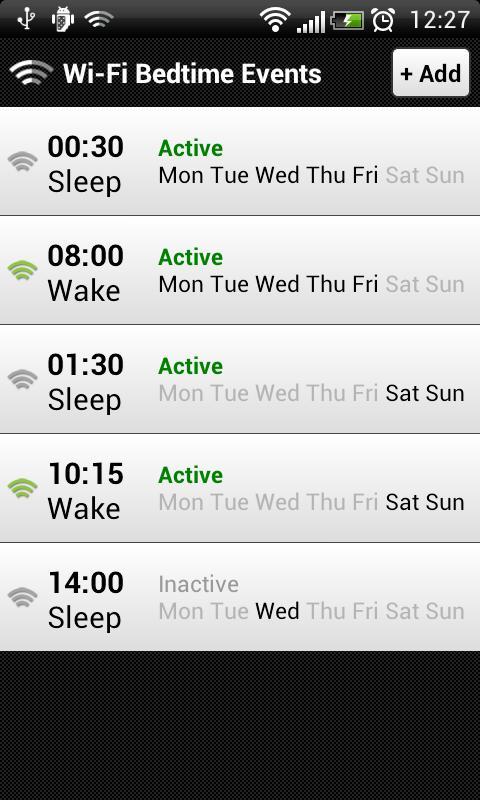 Wi-Fi Bedtime截图3