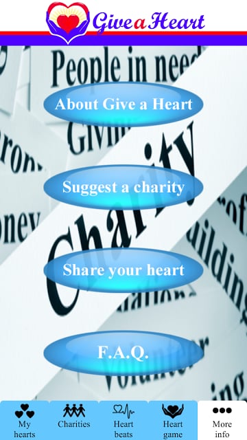 Give a Heart to Charity截图2